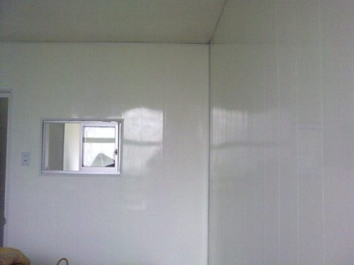 Pared KEVO PVC blanco brillante