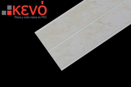 Panel KEVO PVC Blanco Acanalado mate para utilizar tanto en cielo raso, paredes, recubrimiento de paredes, divisiones paredes, techo volado y zócalos