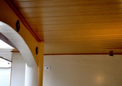 Techo volado madera maple