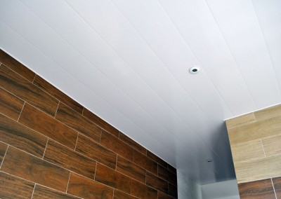 Cielo raso blanco mate para SPA
